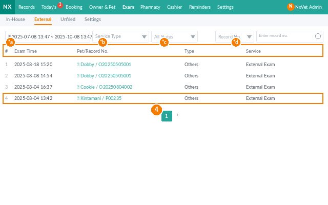 external lab test screenshot 2 of 2