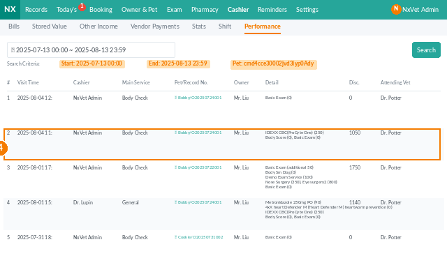 performance allocation screenshot 3 of 7