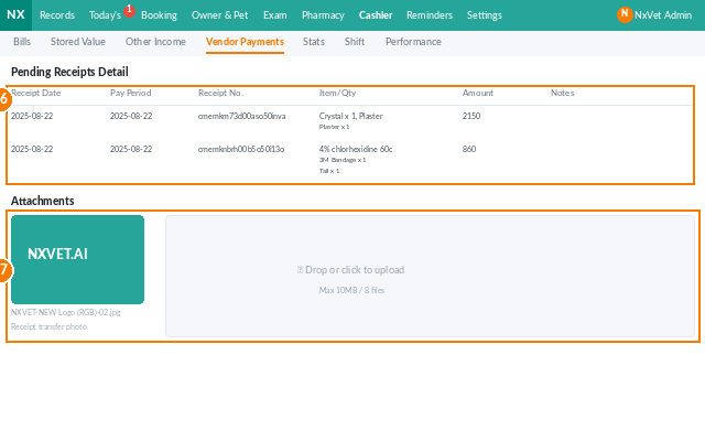 vendor payments screenshot 4 of 7
